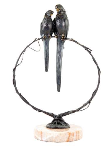 Contemporary Art Bronze Sculpture Unwavering Martin Klein 